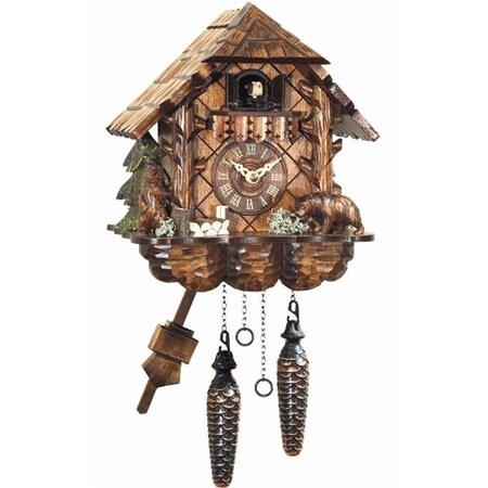 Alexander Taron Alexander Taron 404QM Engstler Battery-operated Cuckoo Clock - Full Size 404QM